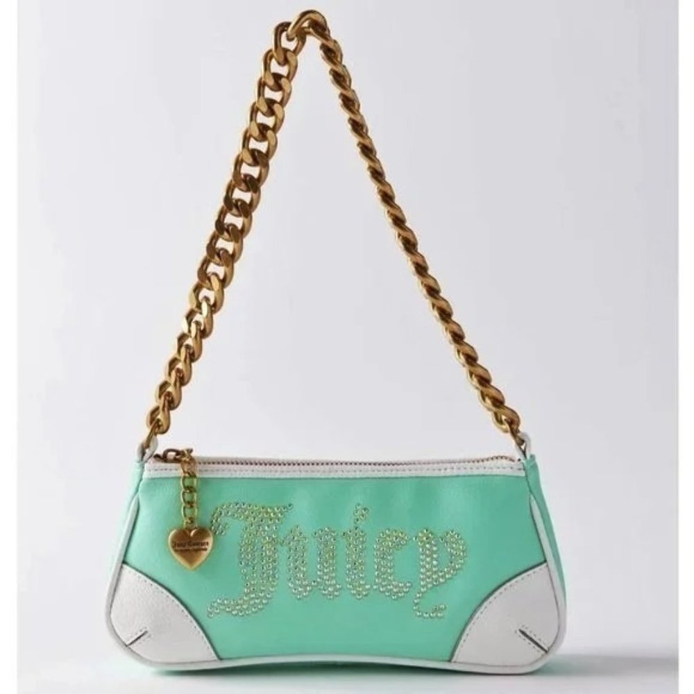 Juicy Couture X Urban Outfitters Y2K Icons Baguette Bag in Mint Green